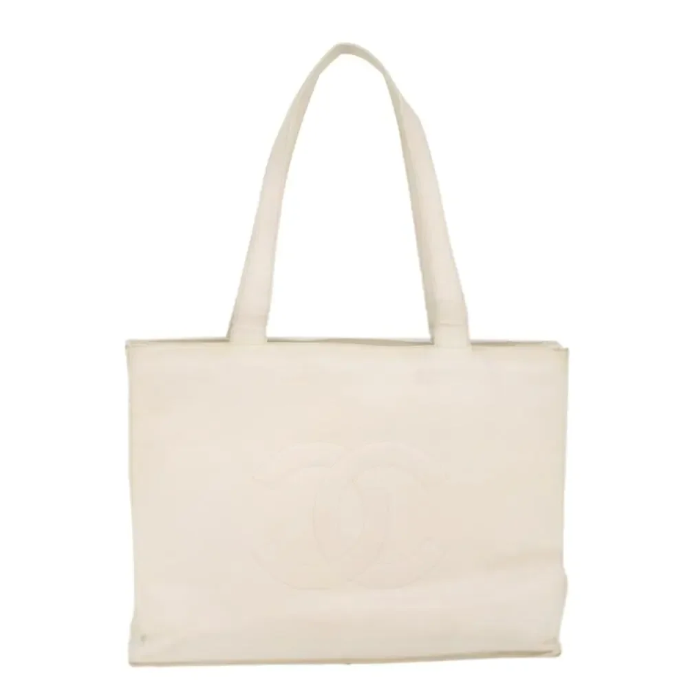 Chanel Tote Bag Caviar White